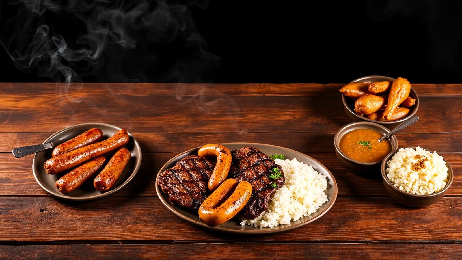 Churrasco na brasa
